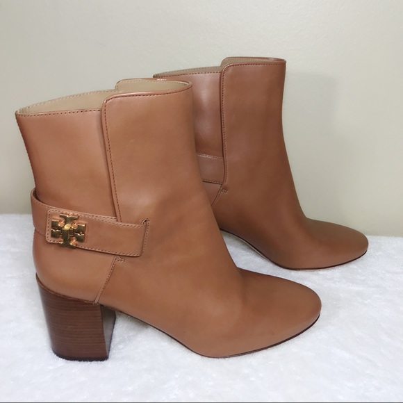 ⚡️SOLD⚡️Tory Burch Ankle Boots Leather Booties New - Picture 5 of 16